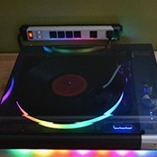 808 Wireless Streaming Turntable: Come for the Vinyl, Stay for the Light Show