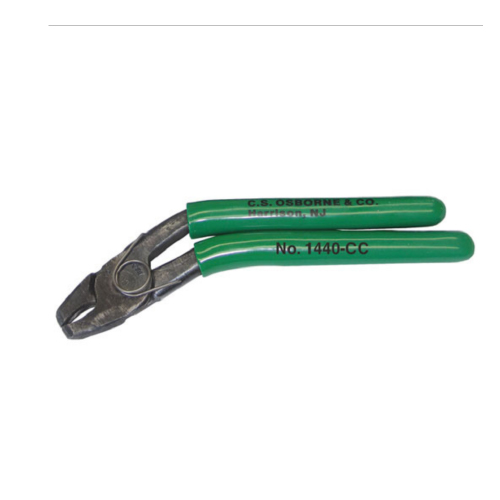 1440-C - Side-Bent Hog Ring Pliers with Closing Spring