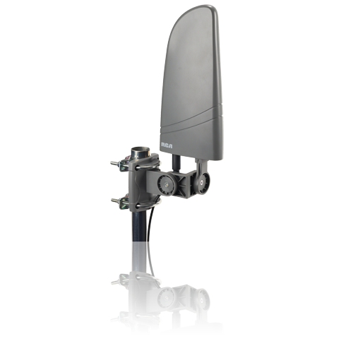ANT700F - Outdoor Ultra Flat, Omni Directional Amplified Digital TV Antenna