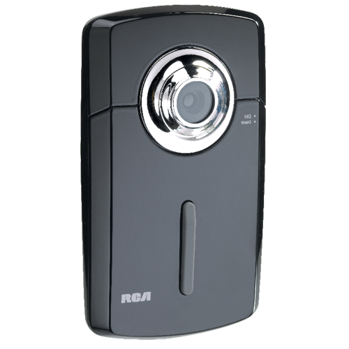 EZ1010 - Digital camcorder with 1.5 inch flip-out display and tripod (black)