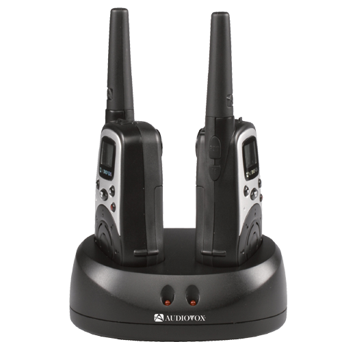 GMRS1072CH - 10 mile 22 x 38 channel two way radio twin pack with charger