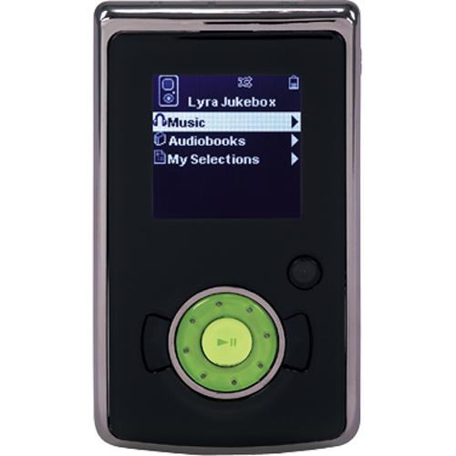 H100 - Digital audio player with 6GB hard drive