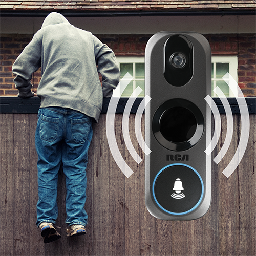 HSDB2A - Video  Doorbell  Camera  with  HD  Live  Stream  and  Free  Recording