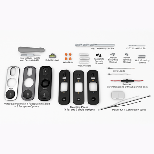 HSDB2A - Video  Doorbell  Camera  with  HD  Live  Stream  and  Free  Recording