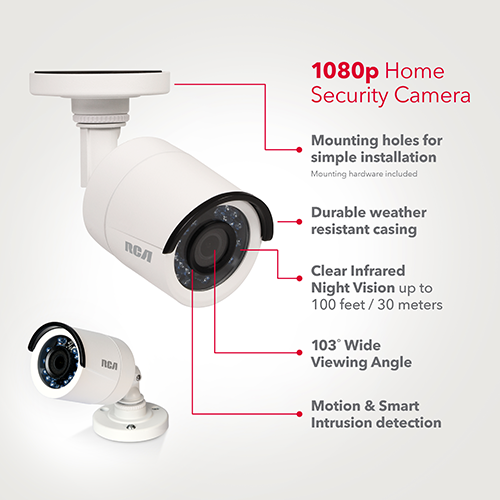 HSKIT482 - HD Home Security and DVR System