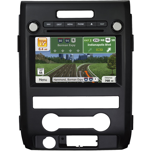 OFO1501 - OE-styled multimedia & navigation system compatible with Ford® F150 brand vehicles