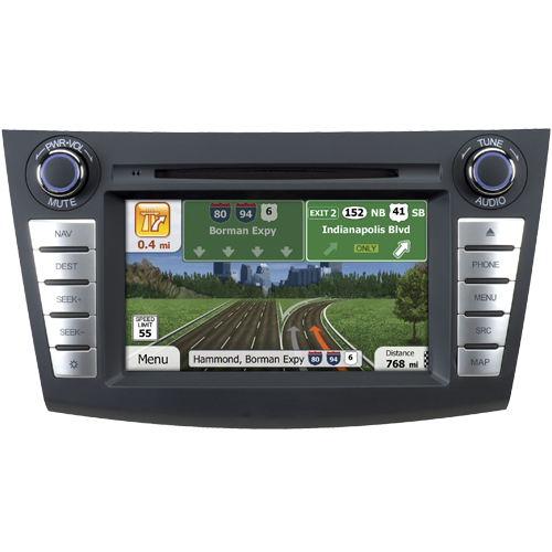 OMZ31 - OE-styled multimedia & navigation system compatible with Mazda 3® brand vehicles