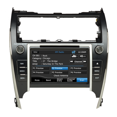 OTOCAM3 - OE-styled multimedia & navigation system compatible with Toyota® Camry brand vehicles