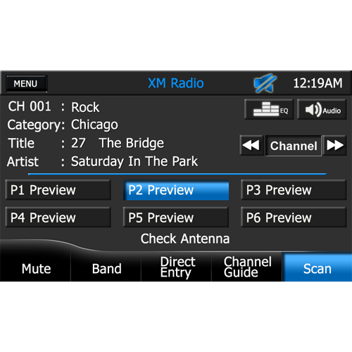 OTOHIG1 - OE-styled multimedia & navigation system compatible with Toyota® Highlander brand vehicles