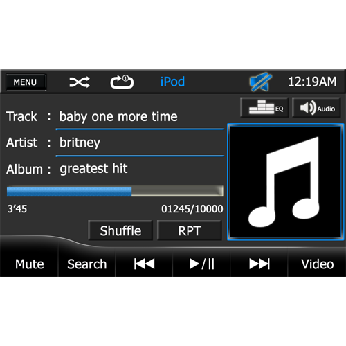 OTOPRI1 - OE-styled multimedia & navigation system compatible with Toyota&reg; Prius brand vehicles