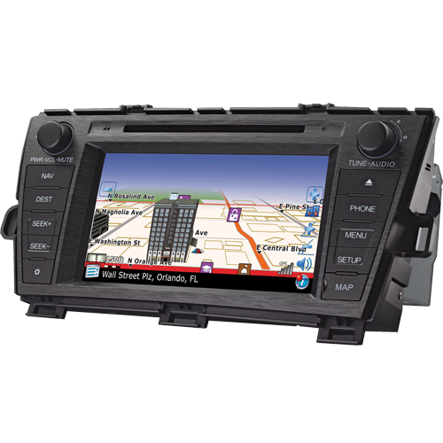 OTOPRI1 - OE-styled multimedia & navigation system compatible with Toyota&reg; Prius brand vehicles