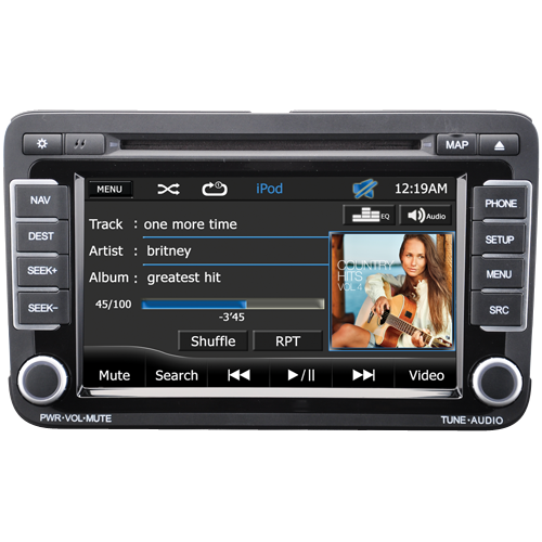 OVW1 - OE-styled multimedia & navigation system compatible with Volkswagen® brand vehicles
