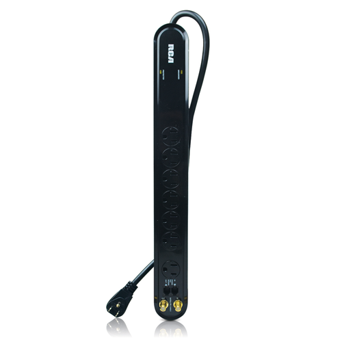 PS27210BR - 7 outlet surge protector for phone, fax, and modem lines