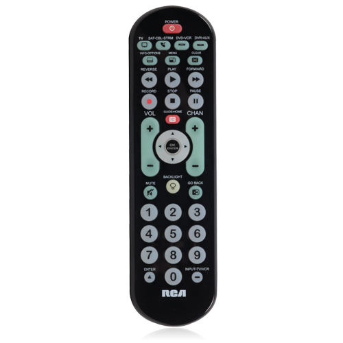 RCRBB04GZ - 4-Device Universal Remote