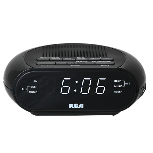 RCS27 - Soothing Sounds Clock Radio with USB Charging