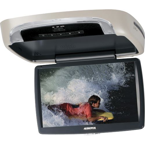 VOD10A - 10.1 inch widescreen LED backlit monitor / DVD player with built-in dome lights monitor with built-in DVD player