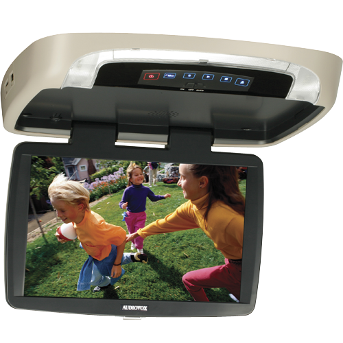 VOD129A - 12.1 inch widescreen LCD backlit monitor / DVD player with built-in dome lights